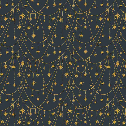 Holly Jolly by Dear Stella : Star Garland Slate STELLA-DFG3187