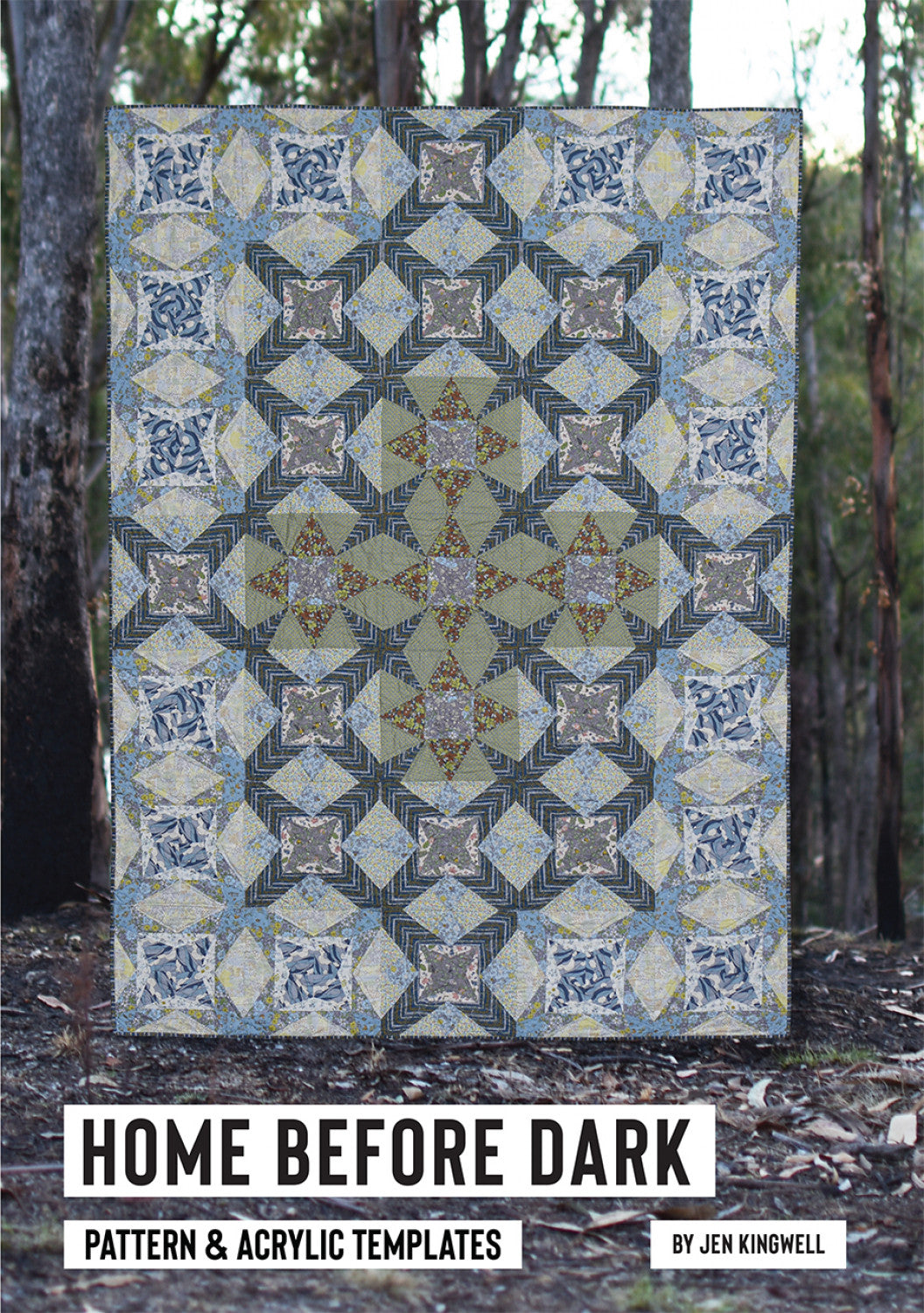 Home Before Dark Pattern & Templates by Jen Kingwell Designs - Special Order