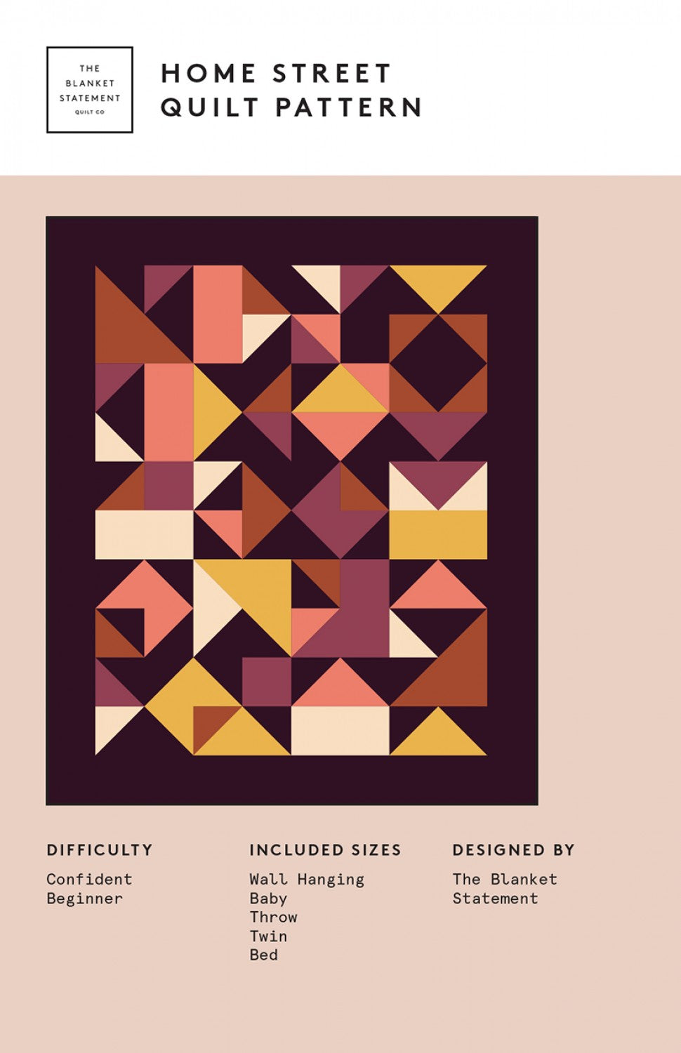 Home Street Quilt Pattern # TBS-015 - Special Order