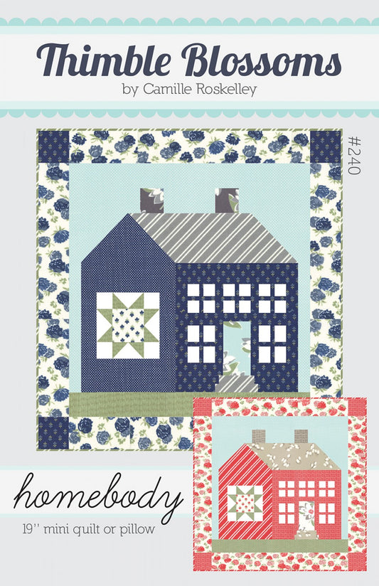 Homebody Mini Quilt & Pillow Pattern by Thimble Blossoms