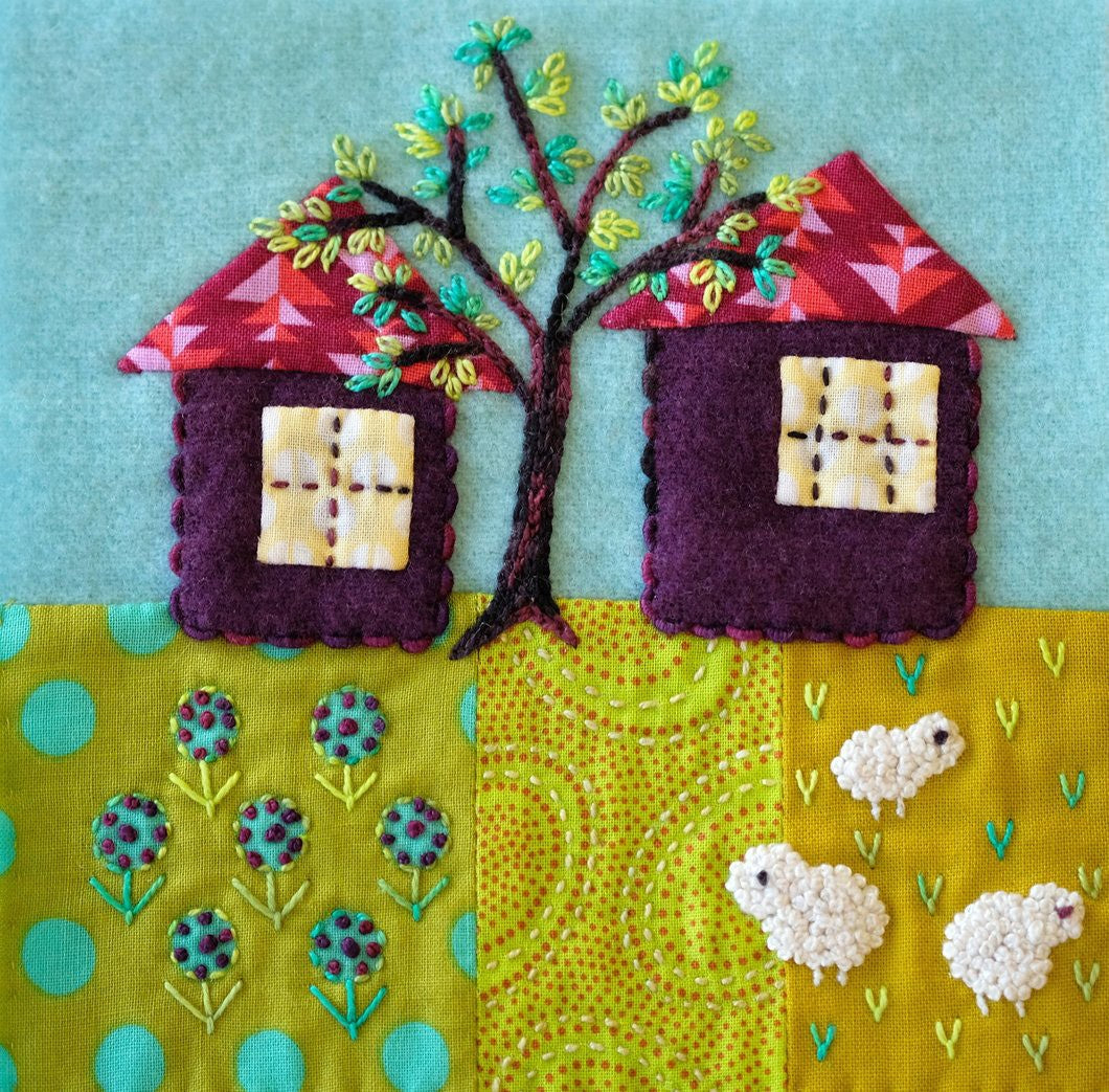 Homegrown Book Wool Applique Pattern Book by Sue Spargo - Special