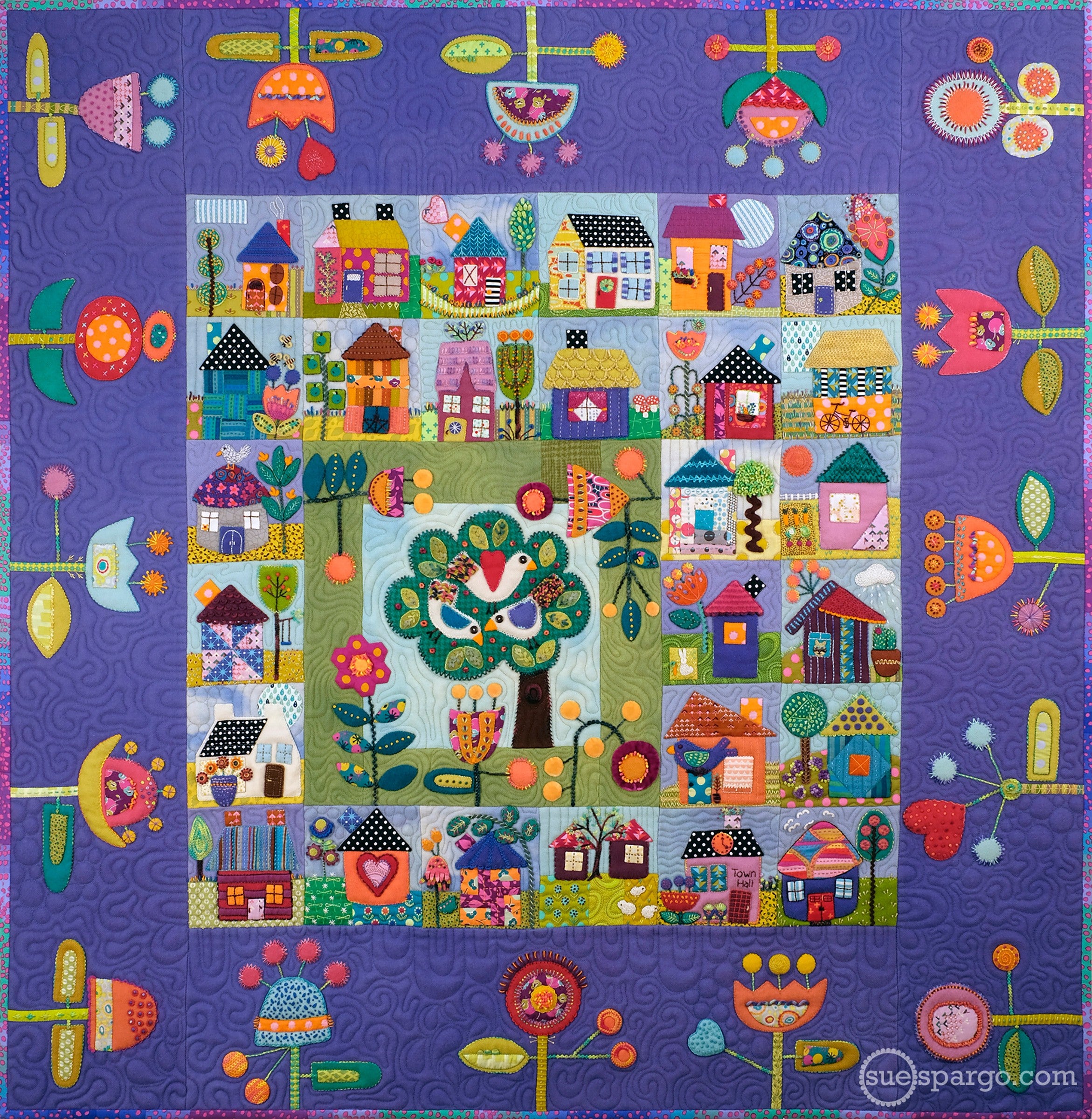 芽風☆24SS☆アラエル☆コットンローンパッチワーク刺繍WPO☆美品です Homegrown Book Wool Applique Pattern Book by Sue Spargo - Special