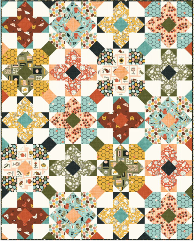 Homestead Haven by Shelby Warwood : Do-si-do Quilt Kit