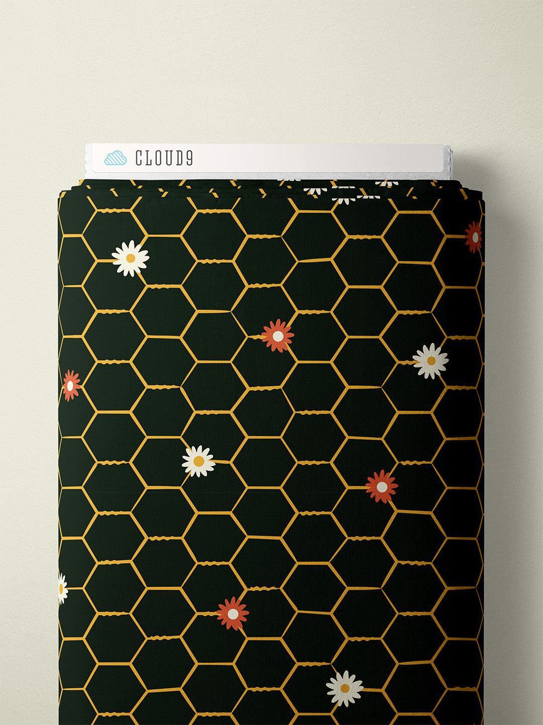 Homestead Haven by Shelby Warwood: Floral Chicken Wire Black 227918