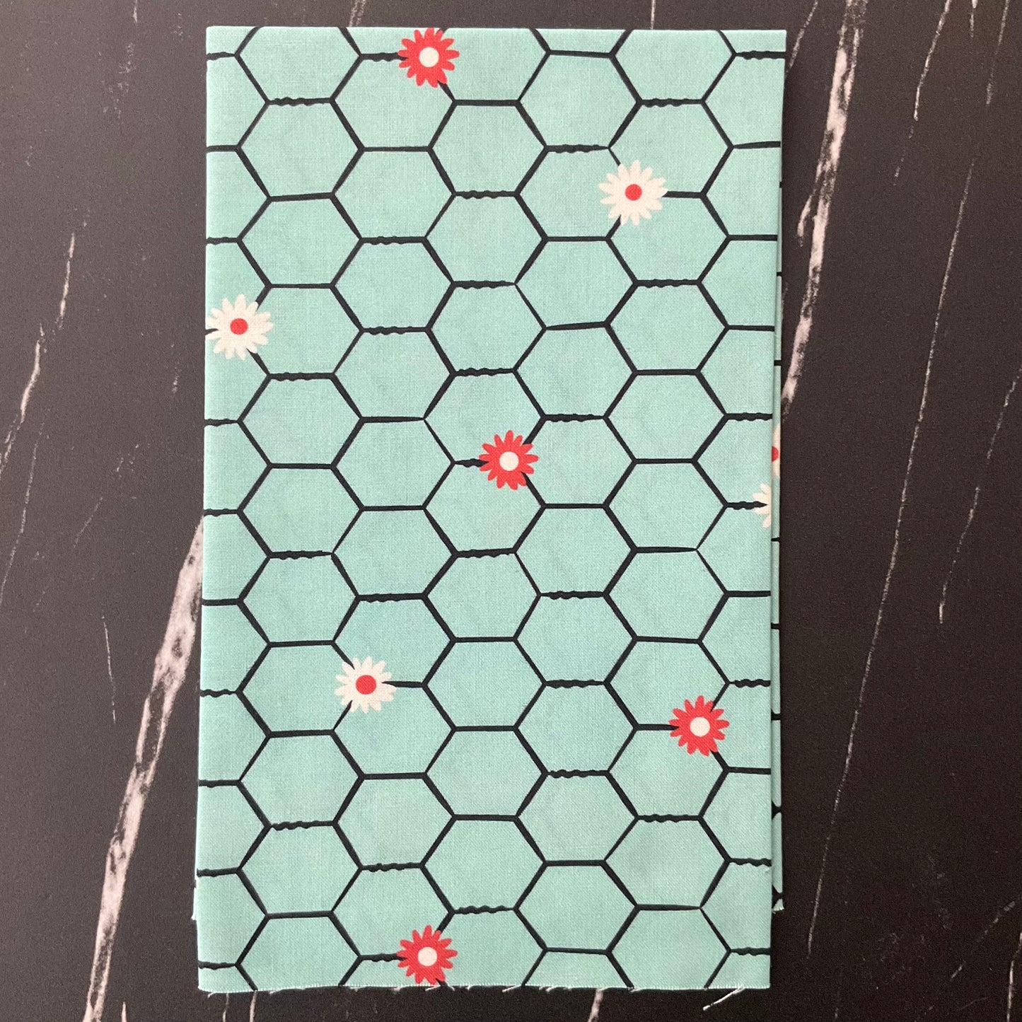 Homestead Haven by Shelby Warwood: Floral Chicken Wire Blue 227921