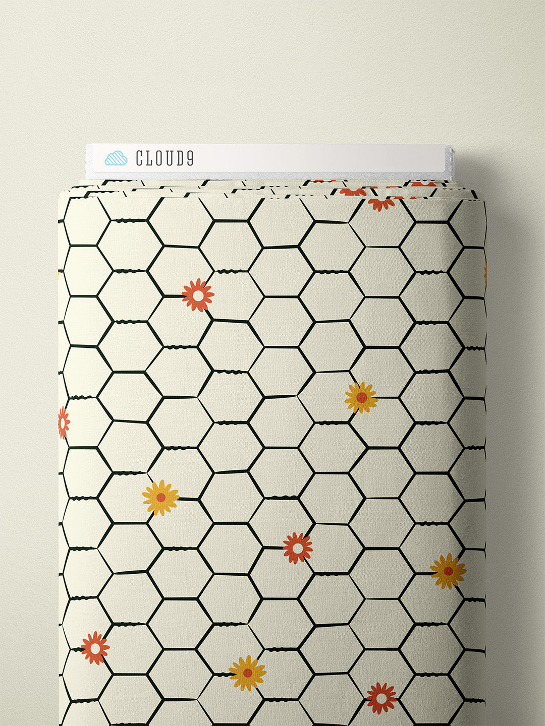 Homestead Haven by Shelby Warwood: Floral Chicken Wire Ivory 227920