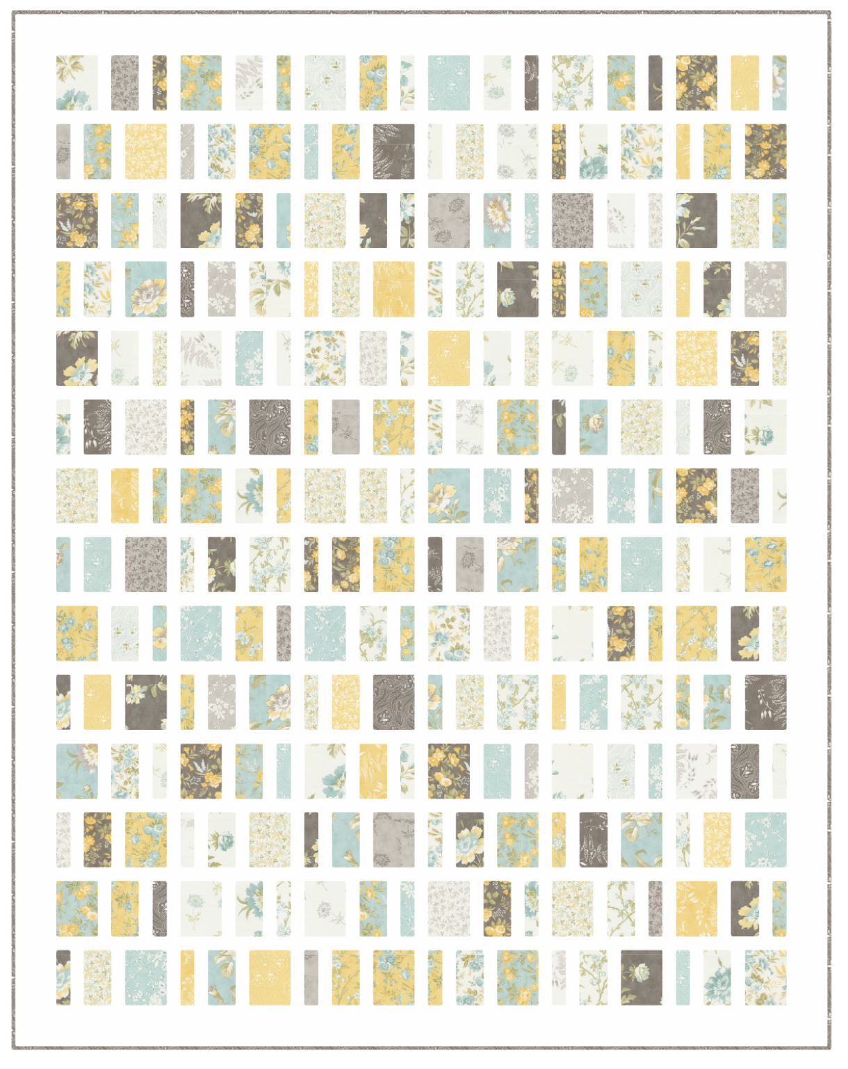 Honeybloom by 3 Sisters- Carolina Shag Quilt Kit