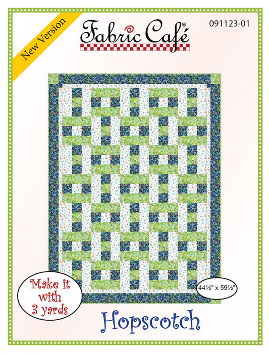 Hopscotch Quilt Pattern by Fabric Cafe