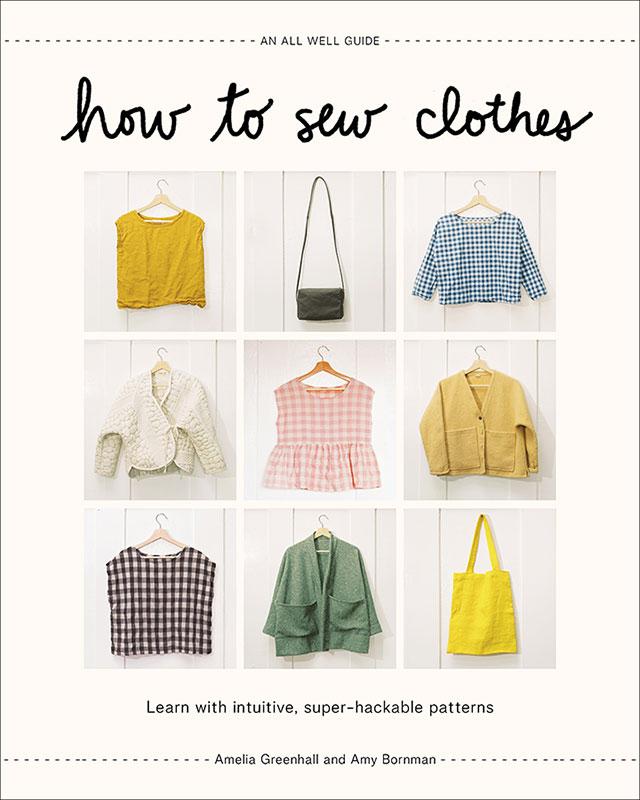 How to Sew Clothes Pattern Book by All Well Workshop