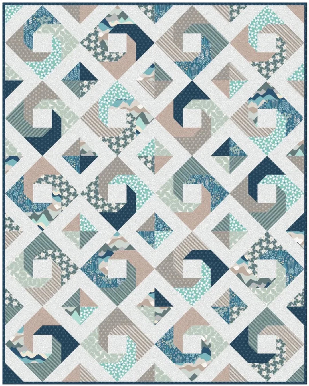 Hurrication Quilt featuring Horizon by Pippa Shaw : Quilt Kit