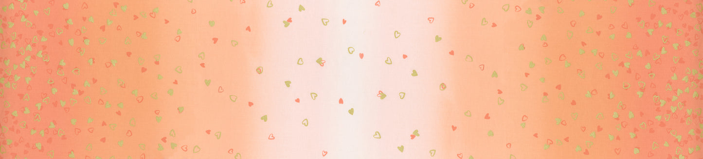 I Heart Ombre Metallic by V & Co. - Metallic Coral 10875 221M