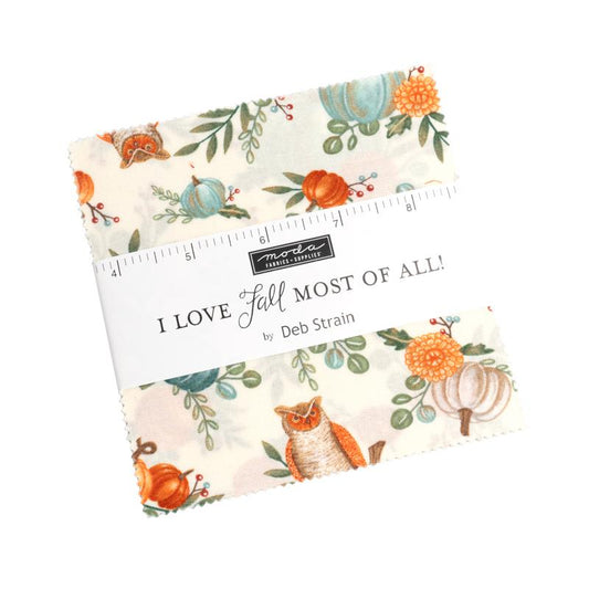 I Love Fall Most of All! by Deb Strain - Charm Pack