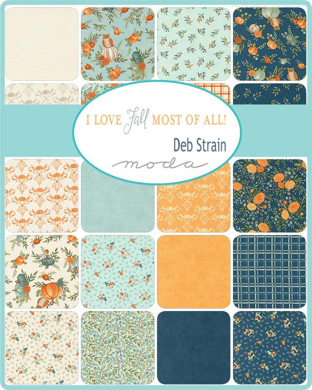I Love Fall Most of All! by Deb Strain - Charm Pack