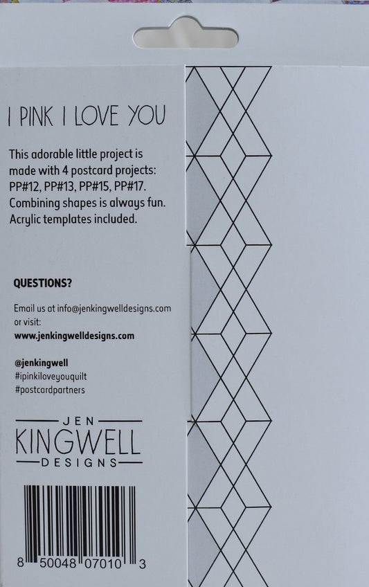I Pink I Love You by Jen Kingwell Designs - Special Order