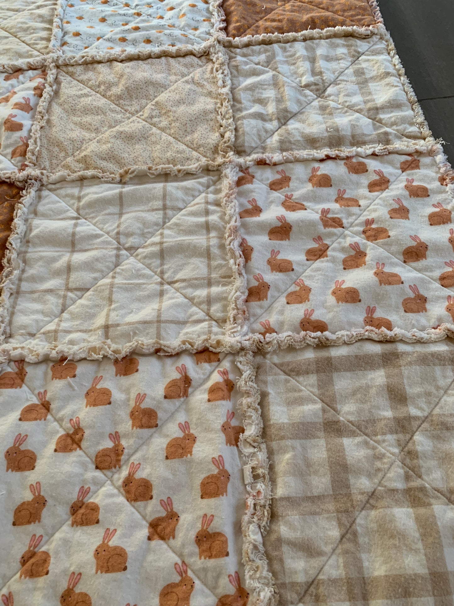 Neutral Flannels Mix by Robert Kaufman : Layer Cake