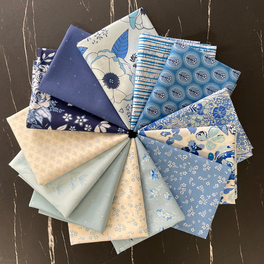 True Blue by Maureen Cracknell - Fabric Bundles