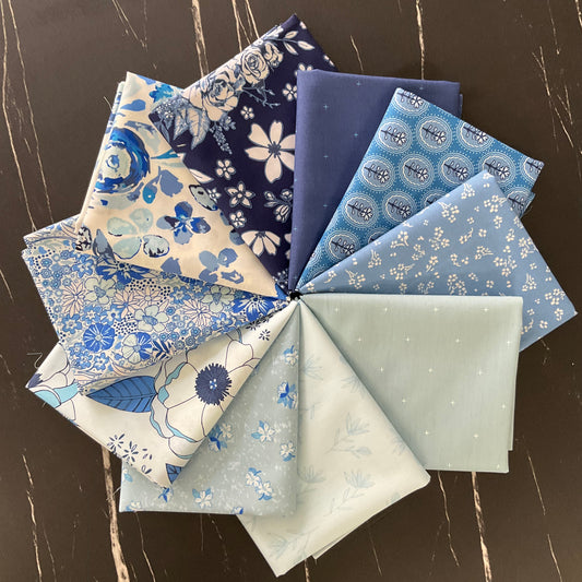 True Blue by Maureen Cracknell - Fabric Bundles