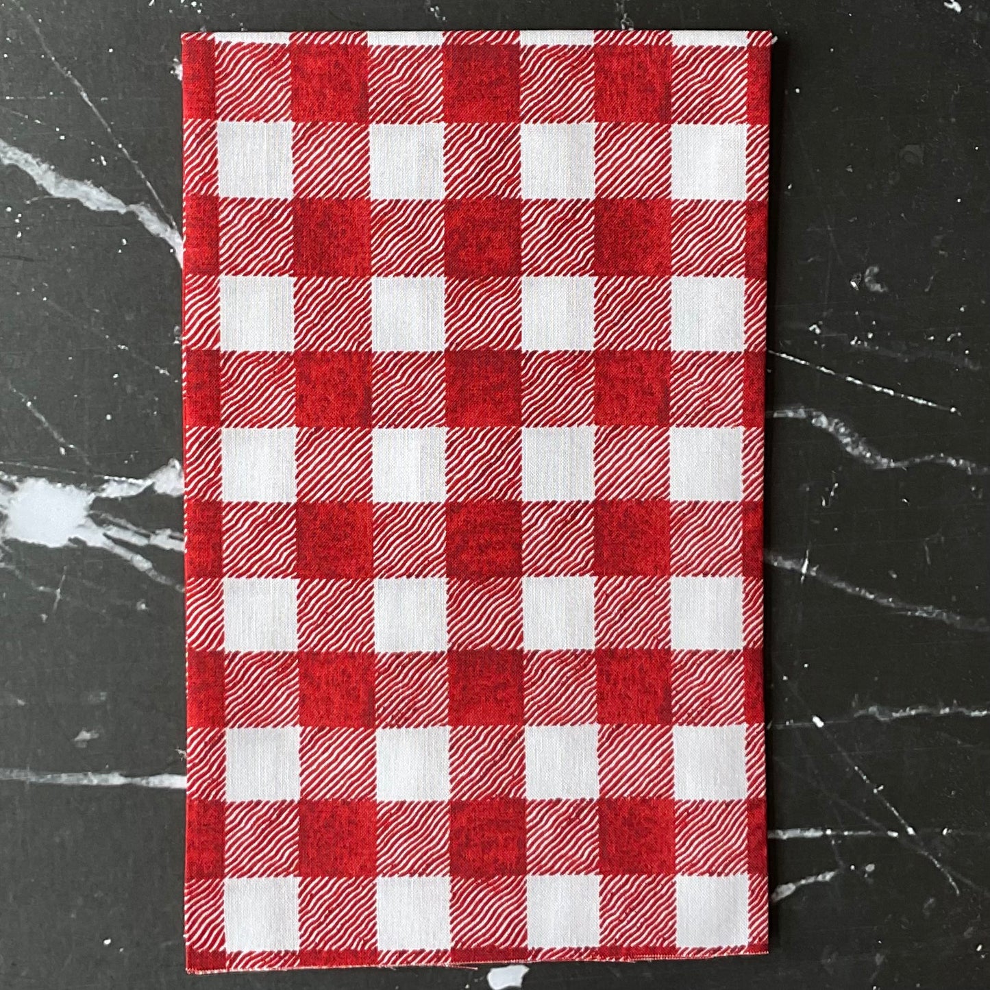 White as Snow by J. Wecker Frisch : Buffalo Plaid Red