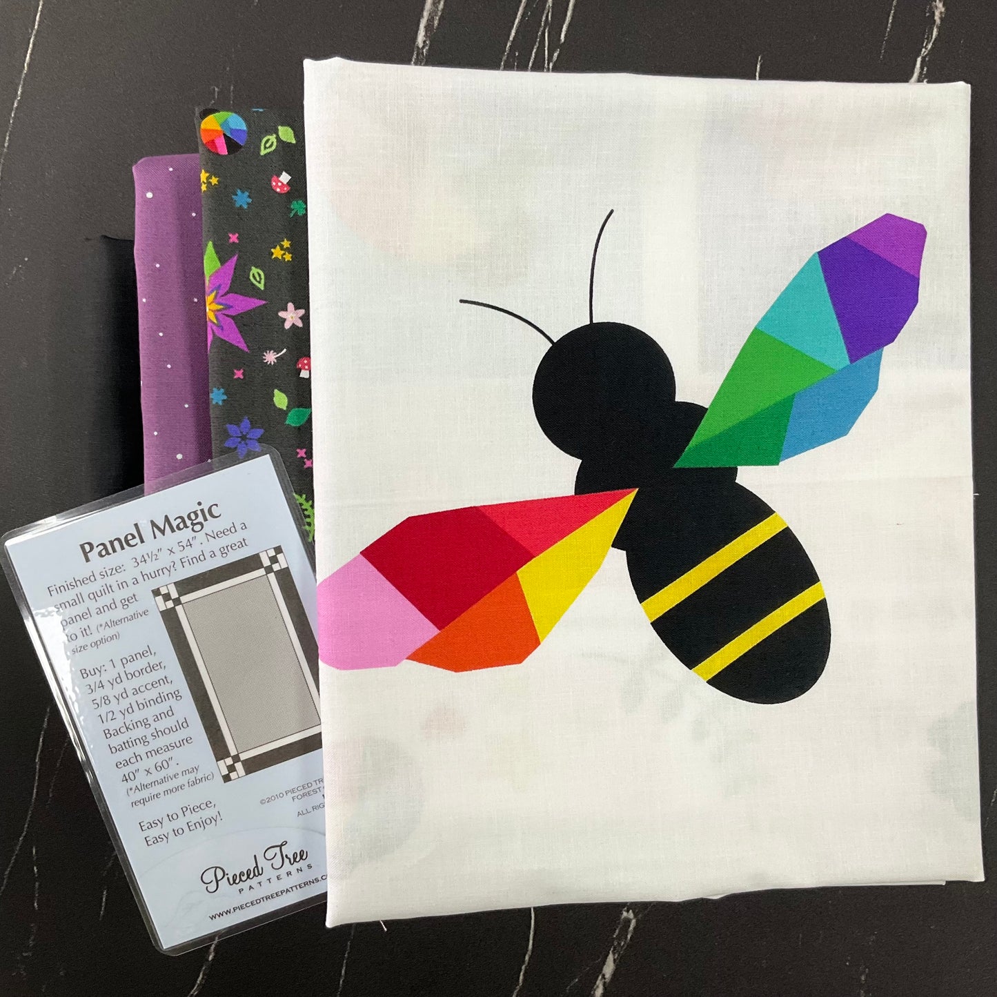 Panel Magic Quilt Kit featuring Bloom by Kristy Lea