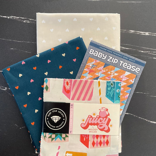 Juicy by Melody Miller - Baby Zip Tease Quilt Kit