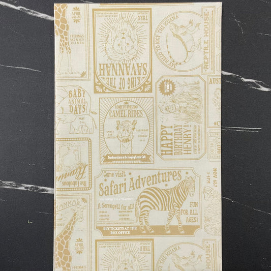 Animal Park Fun by Stacy Iest Hsu : Vintage Zoo News Paper Animals Dove Natural 20965 21