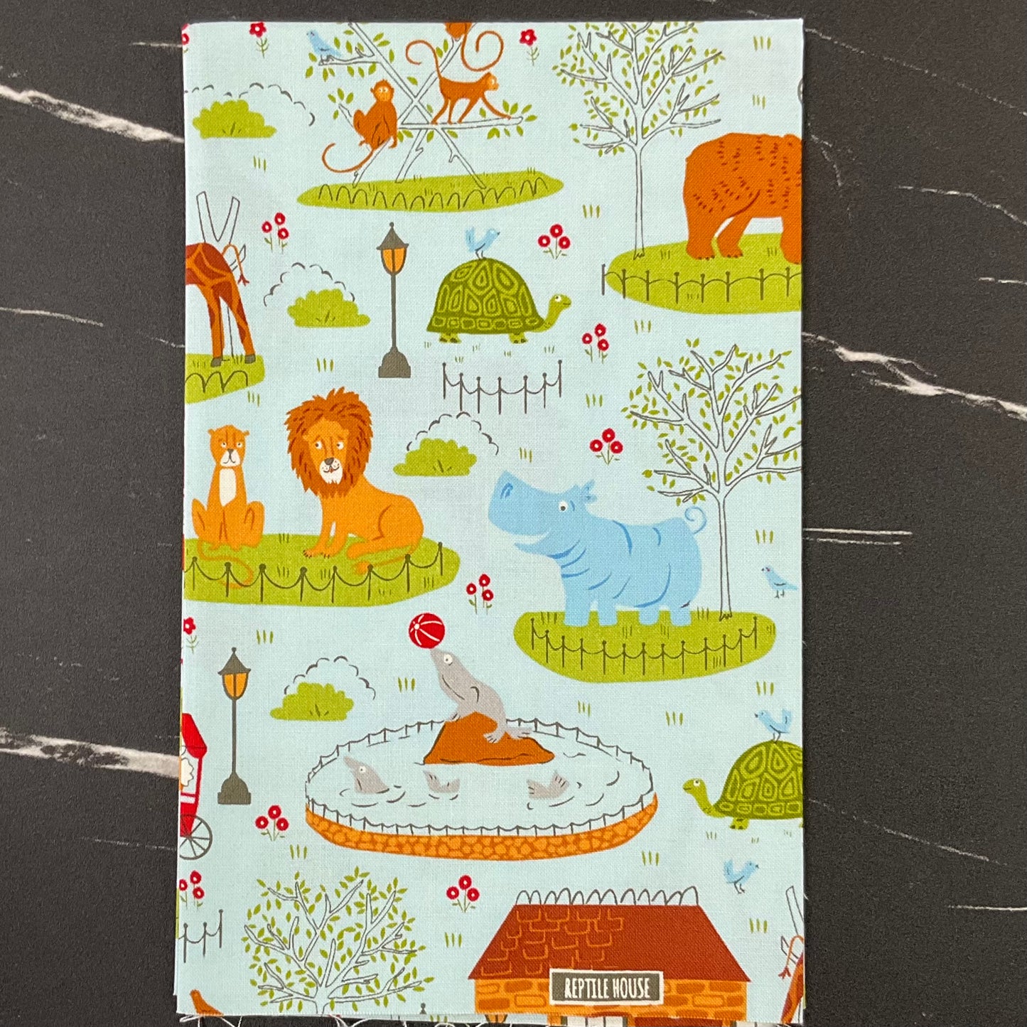 Animal Park Fun by Stacy Iest Hsu : Fabric Bundles Including 3 Panels