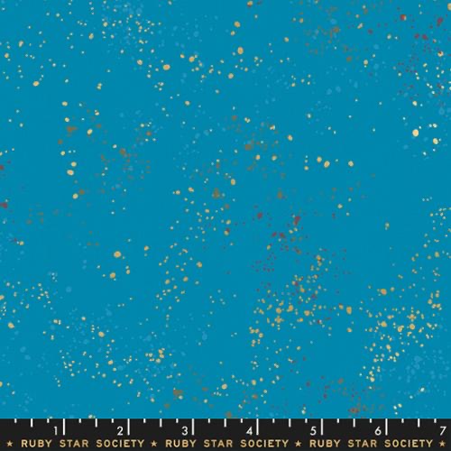Speckled by Rashida Coleman Hale : Metallic Bright Blue RS5027 50M