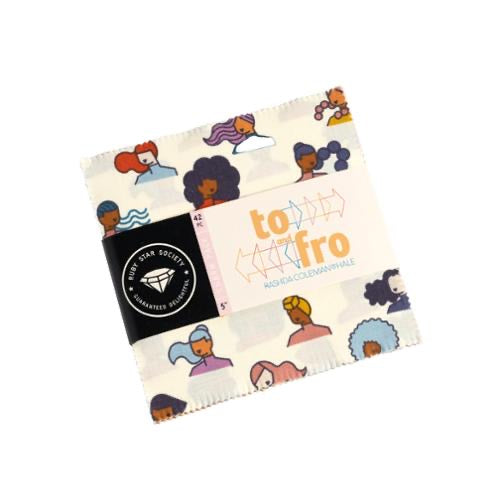 To and Fro by Rashida Coleman Hale : 5x5 Charm Pack