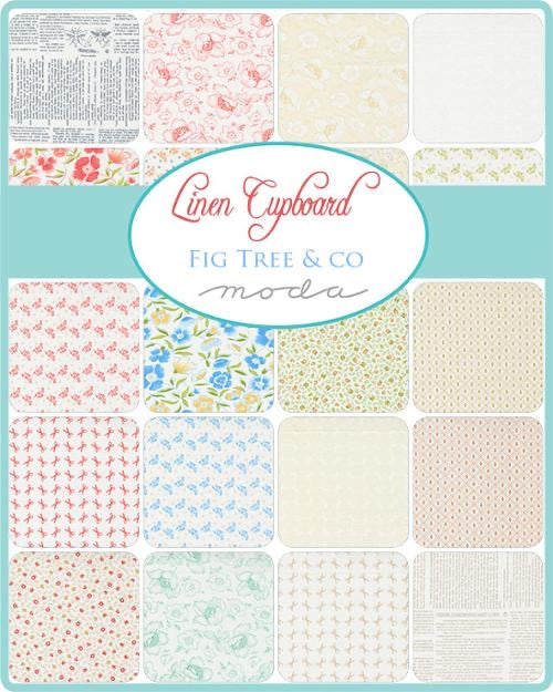 Linen Cupboard by Fig Tree & Co. : Mini Charm Pack