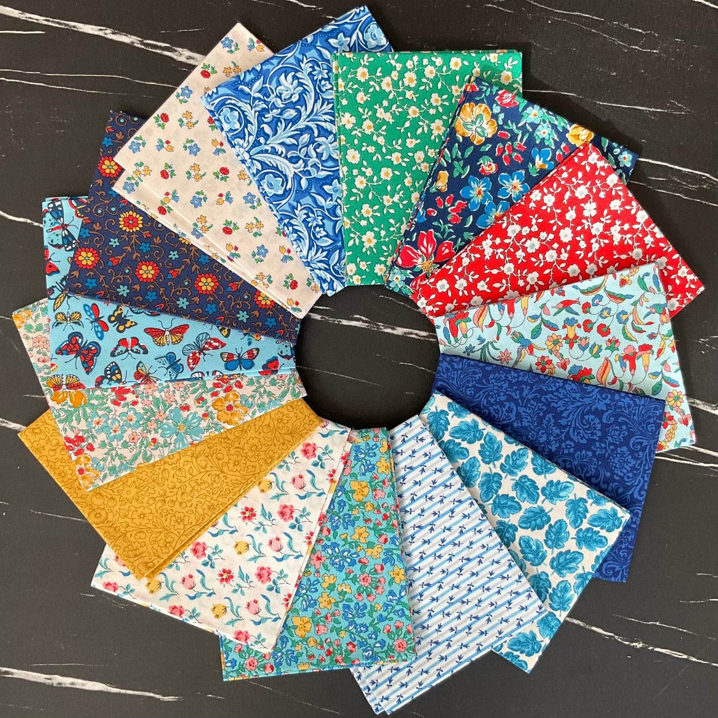 The Collector's Home Curiosity Brights Fat Quarter Bundle
