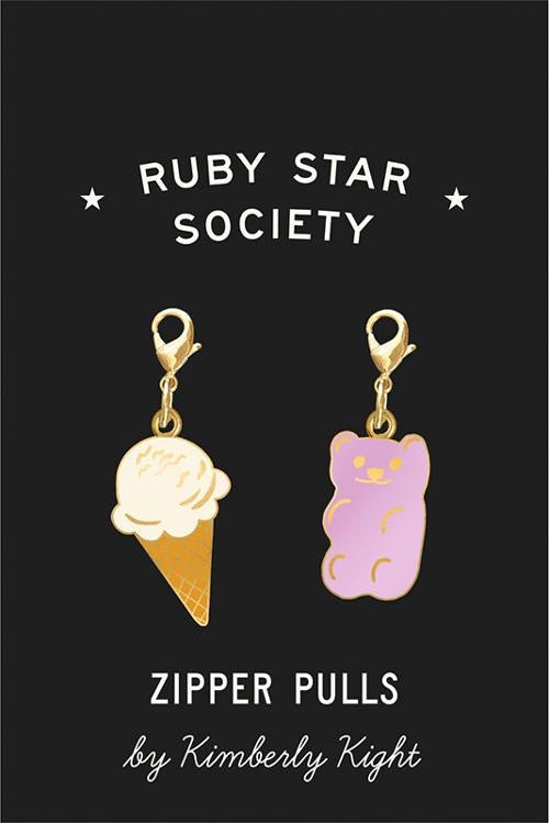 Ruby Star Society Kimberly Zipper Pulls 2ct RS7053