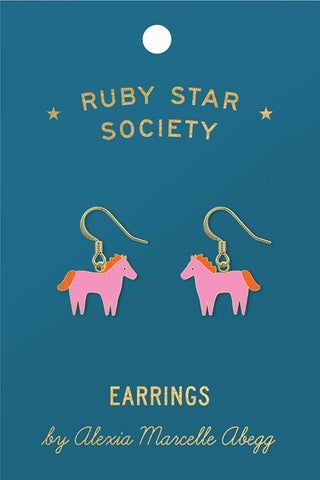 Ruby Star Society Earrings Pony RS7056