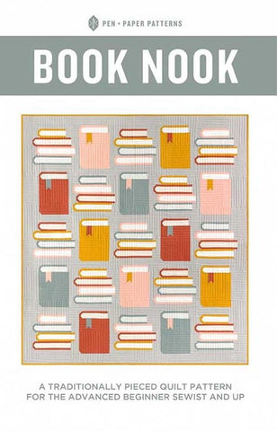 Pre-Order Book Nook Quilt Pattern : Pen and Paper Patterns