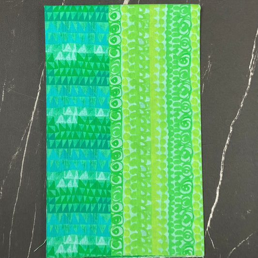 Flying South by Clare Youngs : Stripes Sea Green PWCY013.SEAGREEN