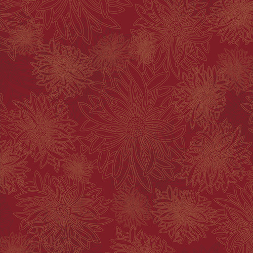 Éléments floraux - FE-514-Scarlet