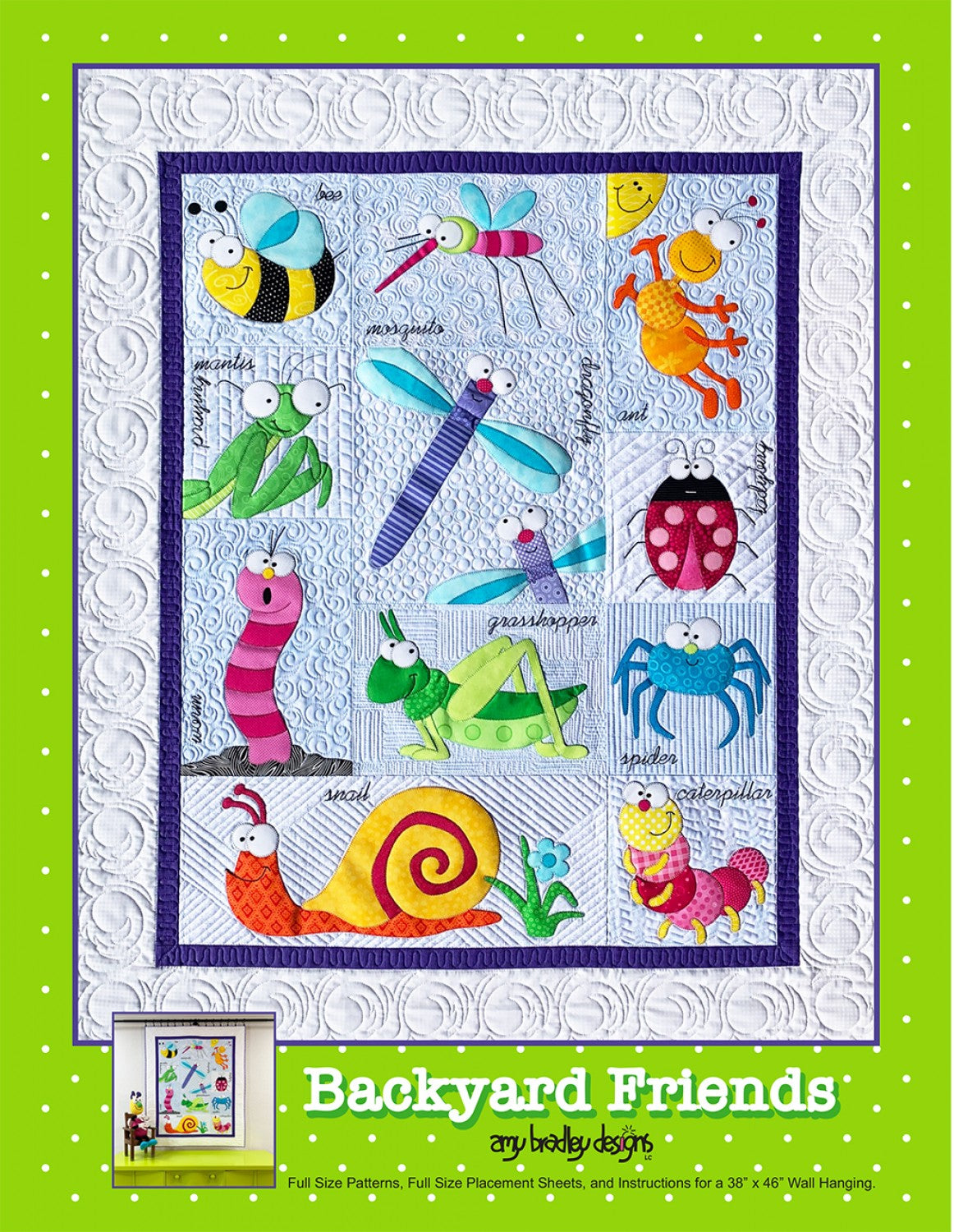 Backyard Friends Quilt Pattern # ABD294 - Special Order