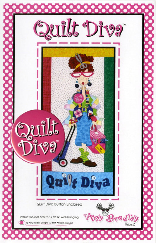 Quilt Diva (includes Quilt Diva button) # ABD169 - Special Order