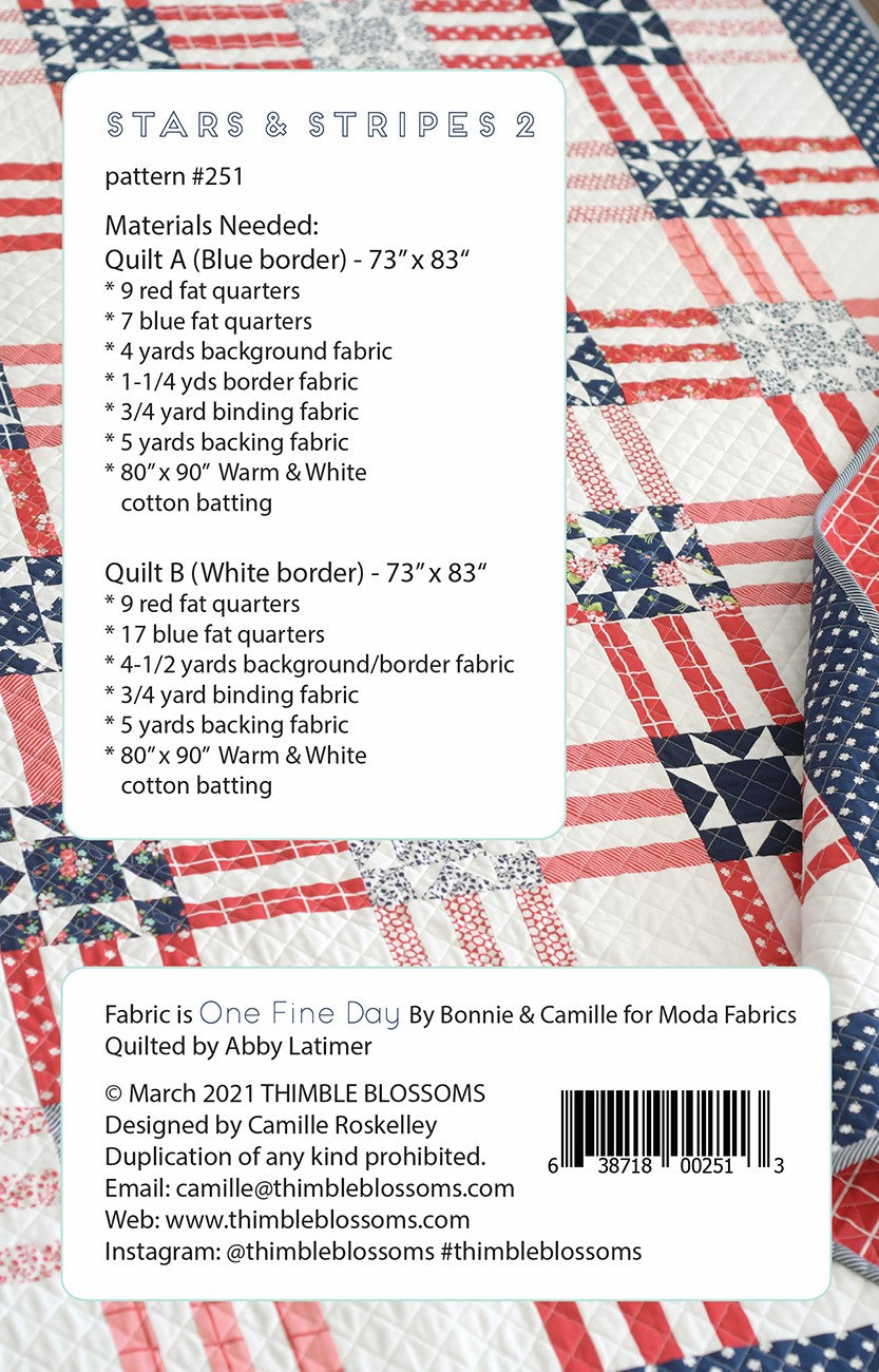 Stars and Stripes 2 # TBL251 - Special Order