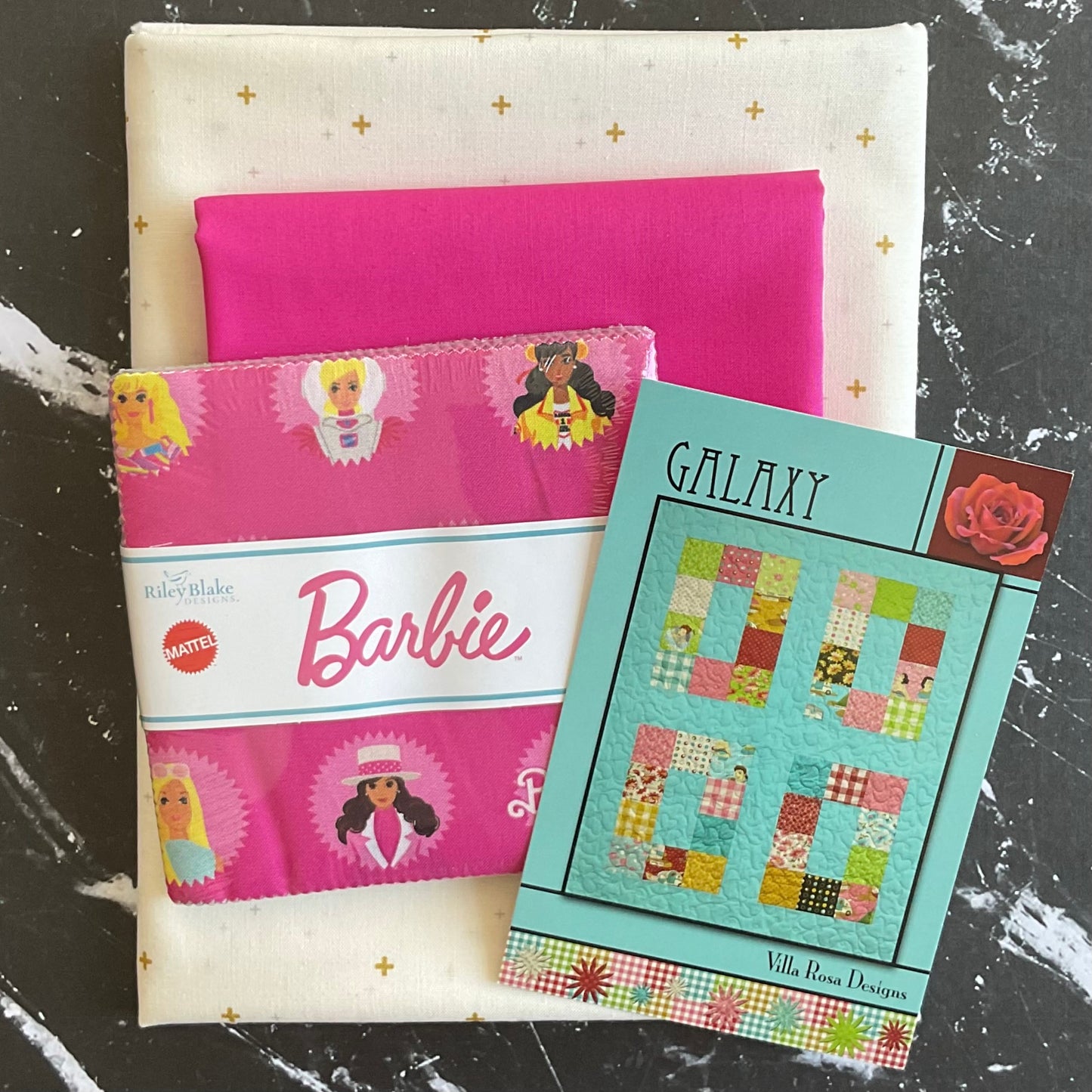 Galaxy Quilt Kit featuring Barbie - Two Colorways to Choose From