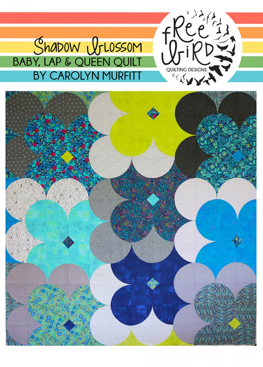 Shadow Blossom Quilt Pattern # FB022 - Special Order