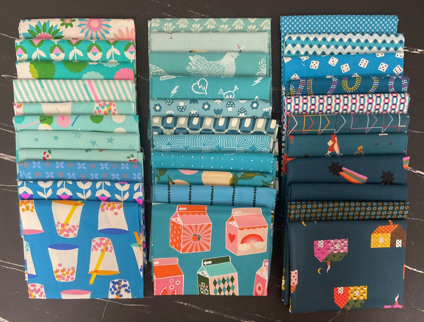 The Ultimate Ruby Star Society Fabric Bundle - The Teal One