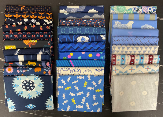 The Ultimate Ruby Star Society Fabric Bundle - The Blue One