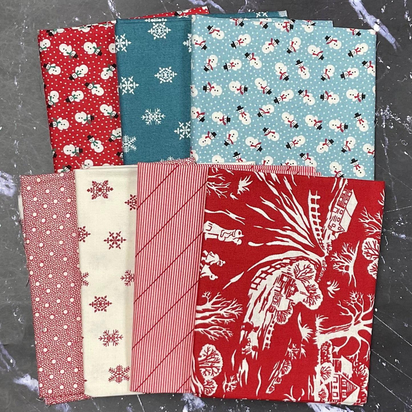 Winter in Snowtown by Stacy West - Fabric Bundles