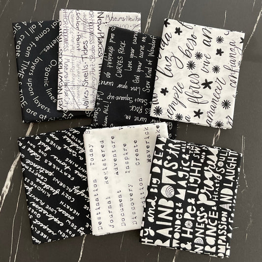 Writing on the Wall by Free Spirit Fabrics Designers : Bundles