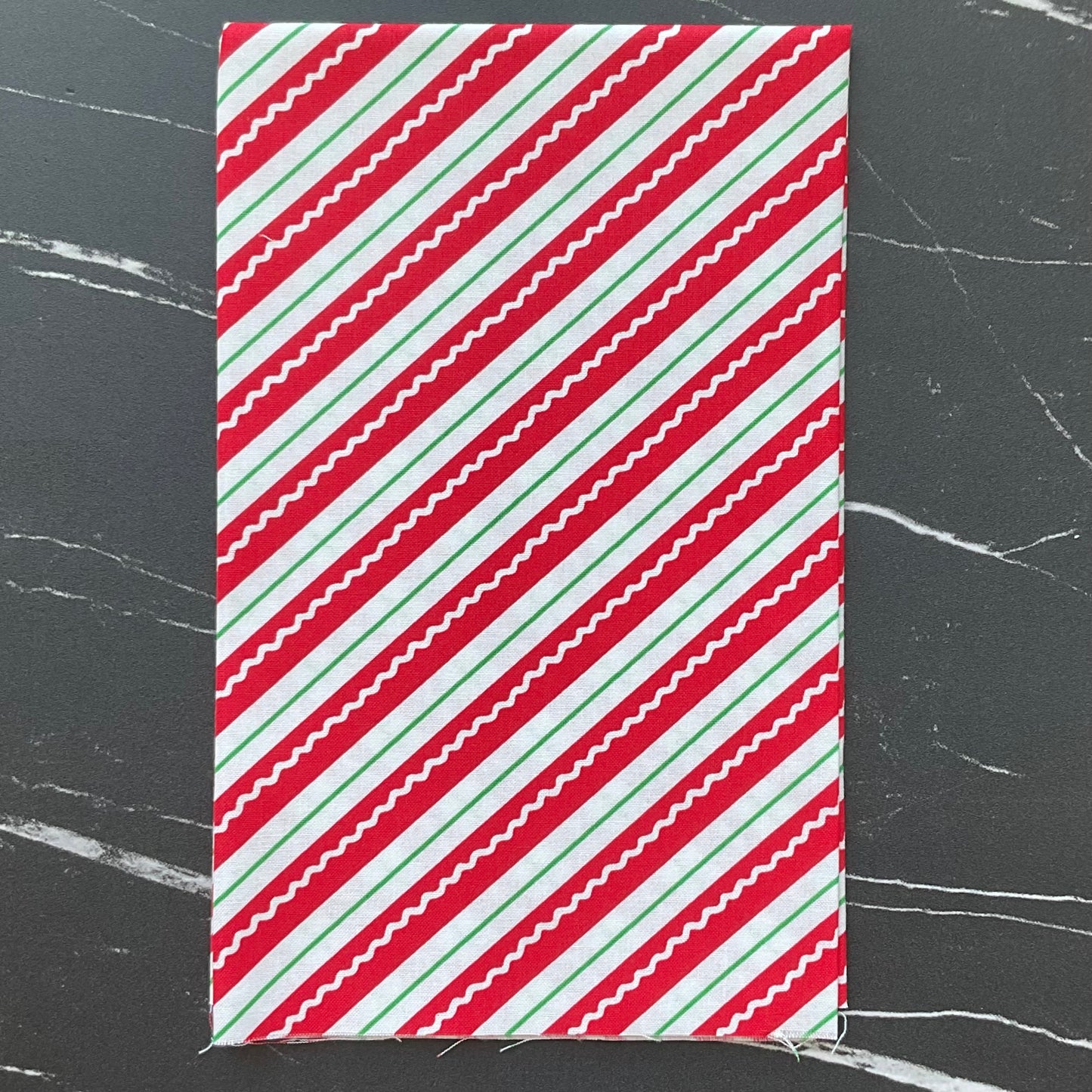 Reindeer Games by Me and My Sister Designs - Candy Cane Stripe - Poinsettia Red