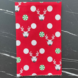 Reindeer Games by Me and My Sister Designs - Reindeer Dots - Poinsettia Red 22440 13
