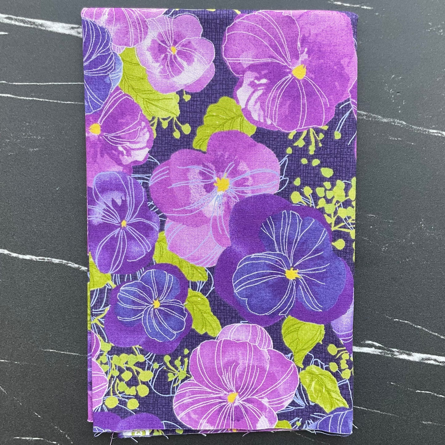 Pansys Posies by Robin Pickens - Pansy Amethyst 48720 15