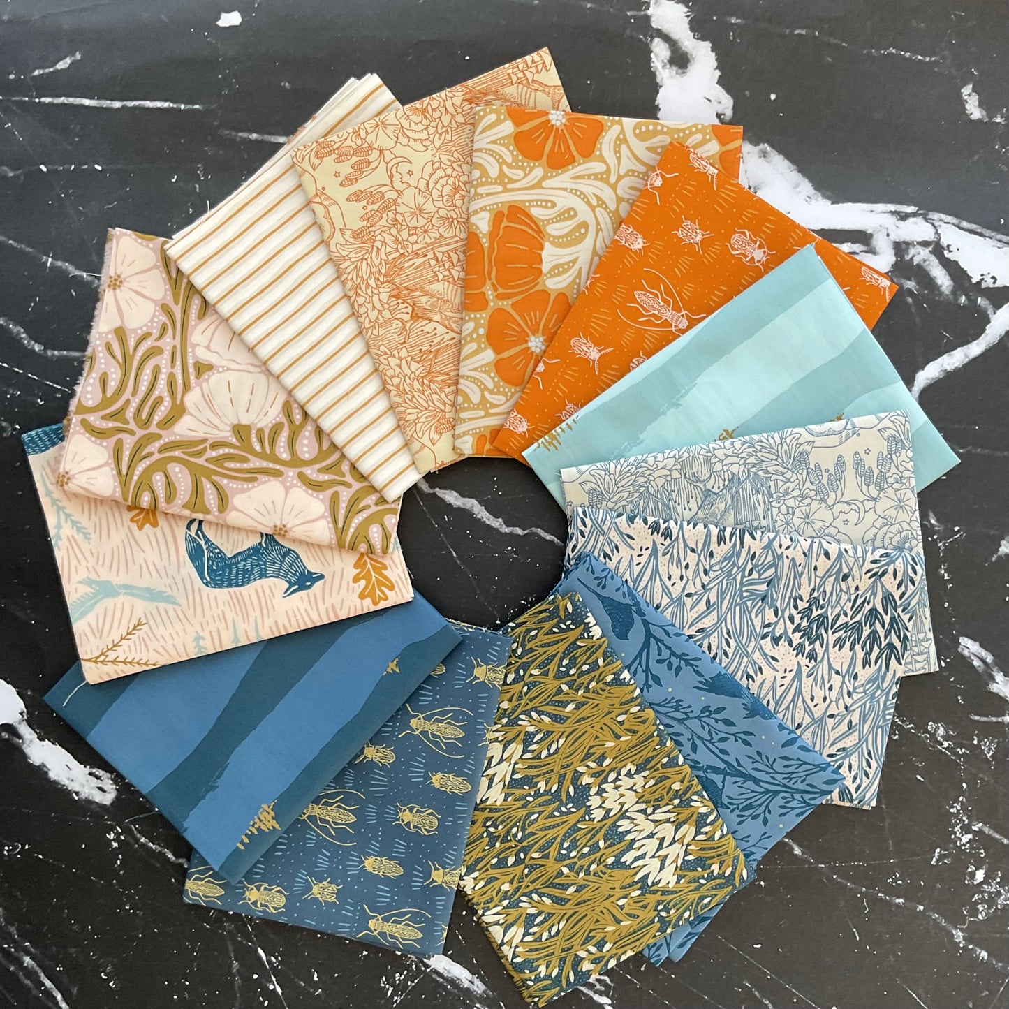 Coyote Hill by Katie O'Shea : Fat Quarter Bundle