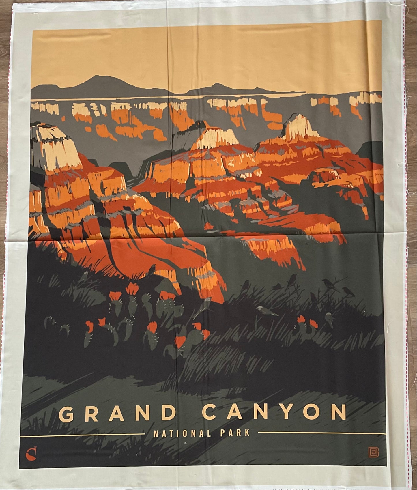 National Parks Grand Canyon Poster Panel