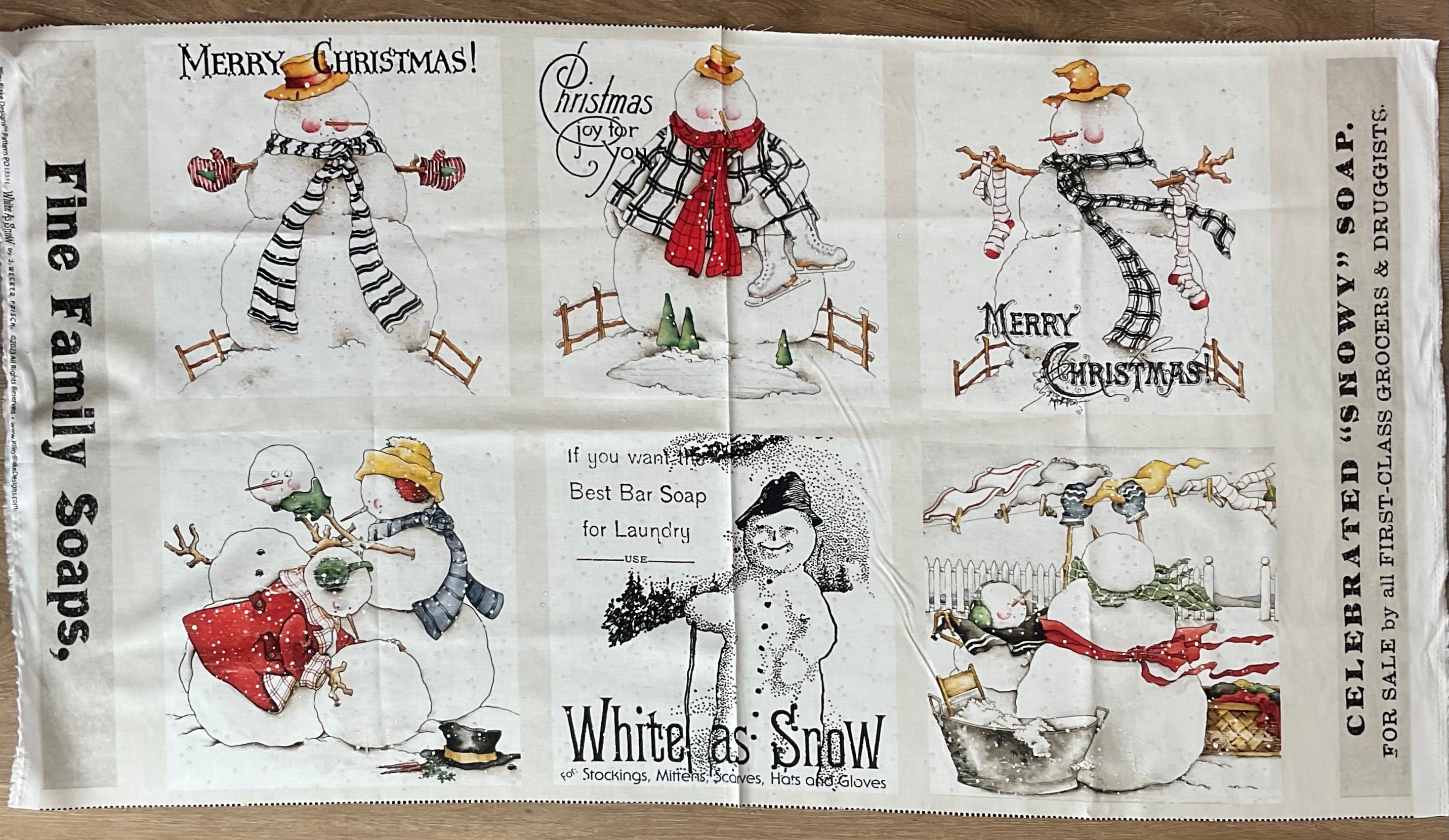 Riley Blake Designs Snow Sweet outlets Advent Quilt Kit 55in x 75in